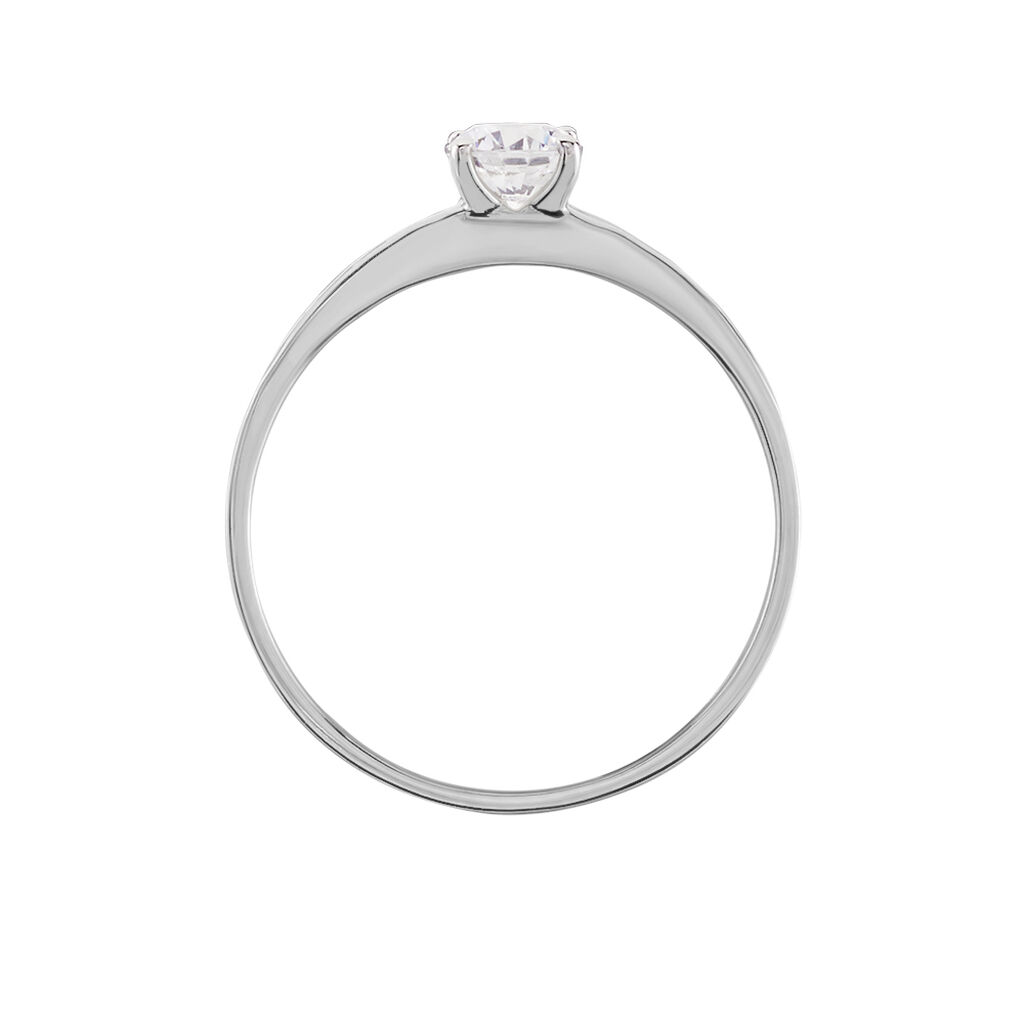 Bague Harem Or Blanc Oxyde