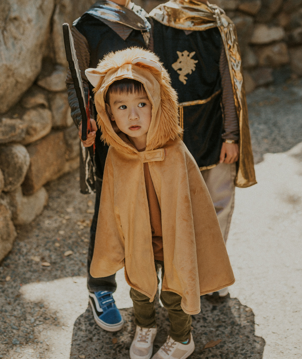 GREAT PRETENDERSDÉGUISEMENT CAPE BÉBÉ PETIT LION