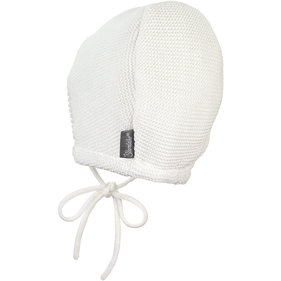 Sterntaler Strickmütze Haube ecru