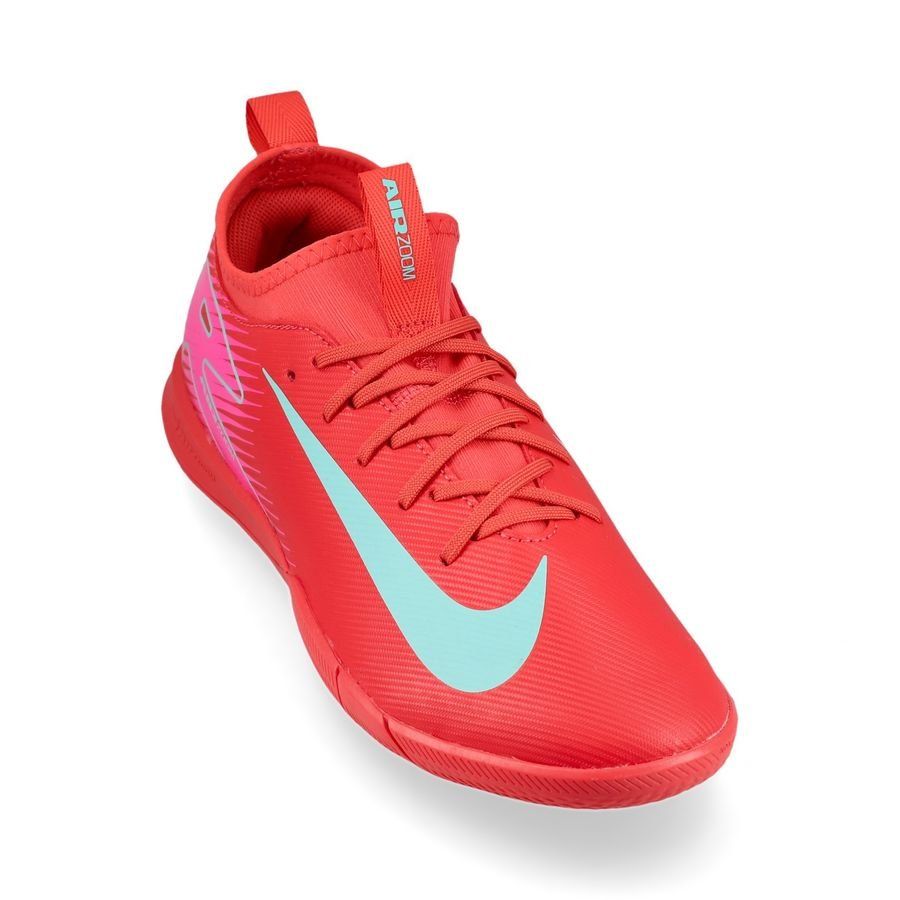Nike Air Zoom Mercurial Vapor 16 Academy IC Mad Energy - Rouge/Vert Enfant