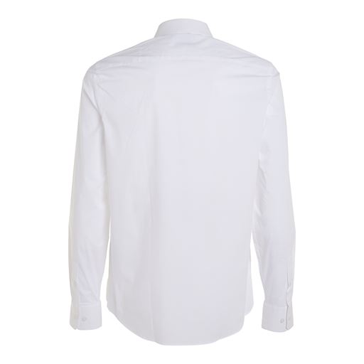 Calvin Klein Stretch Poplin Skjorte, Bright White, XL
