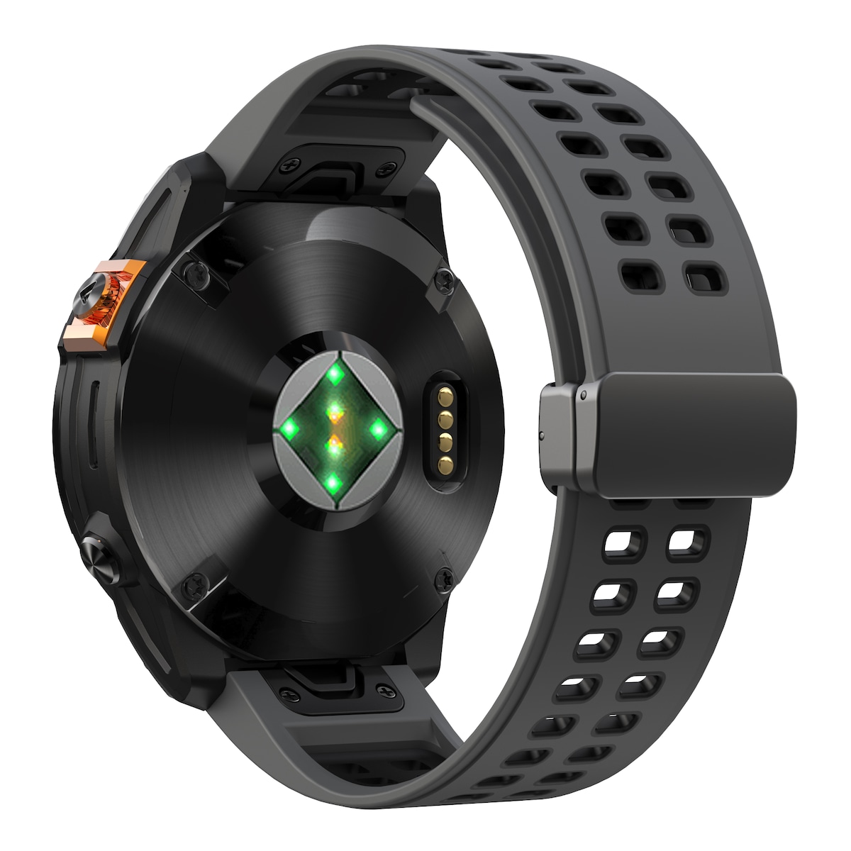 Silikon hurtigutløser klokkerem for Garmin Sort 22 mm