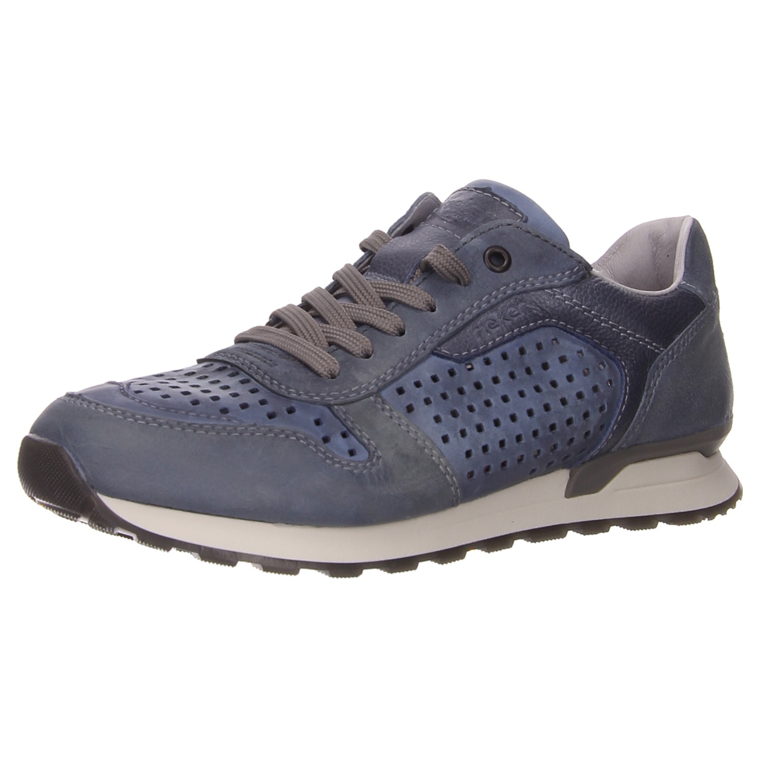 Rieker Schnürhalbschuh blau blau