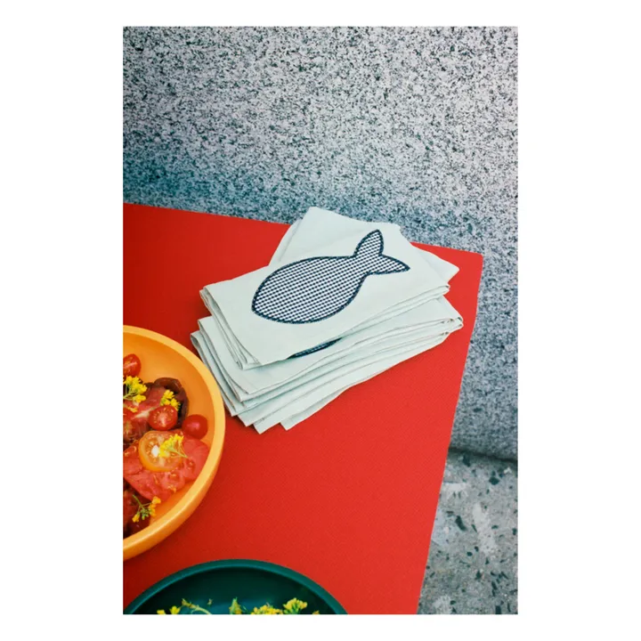 Hay Serviettes de table Sobremesa - Set de 4 | Vert