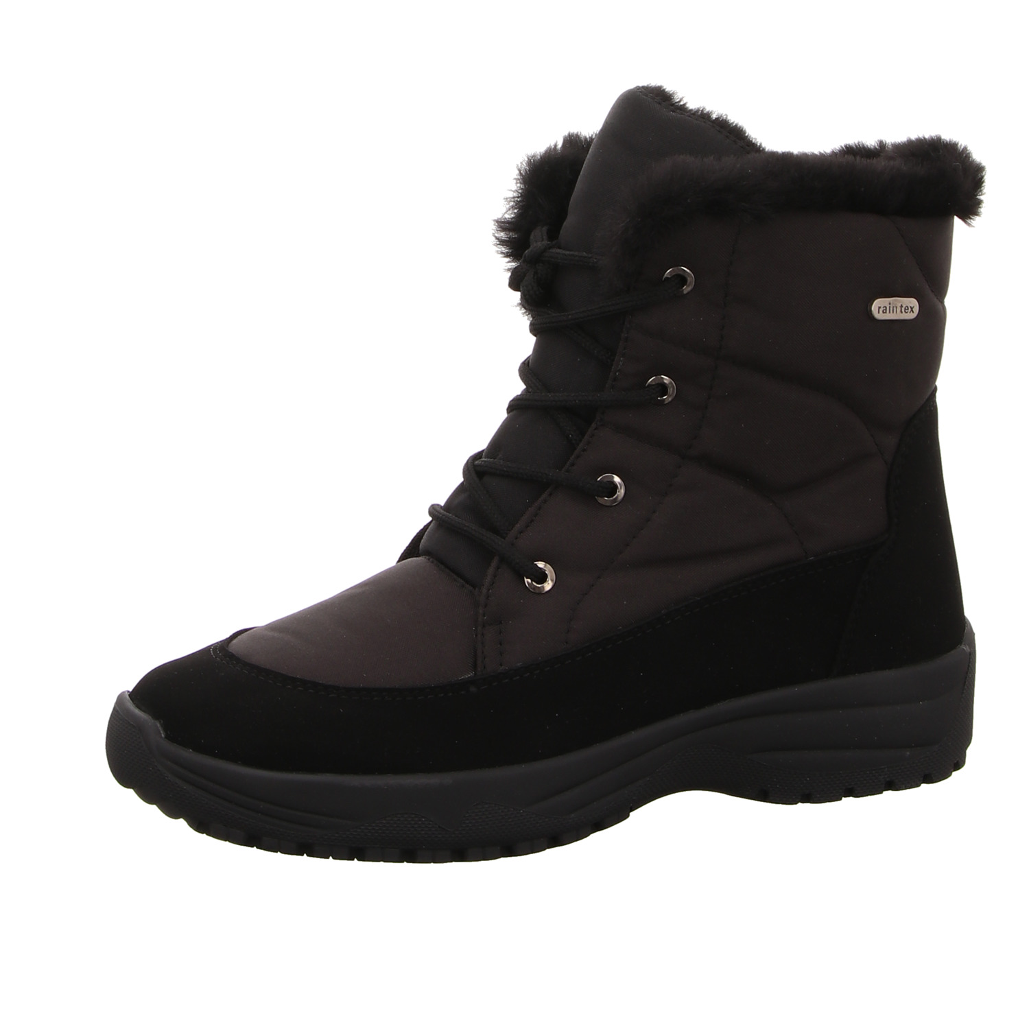 Lackner Stiefelette schwarz