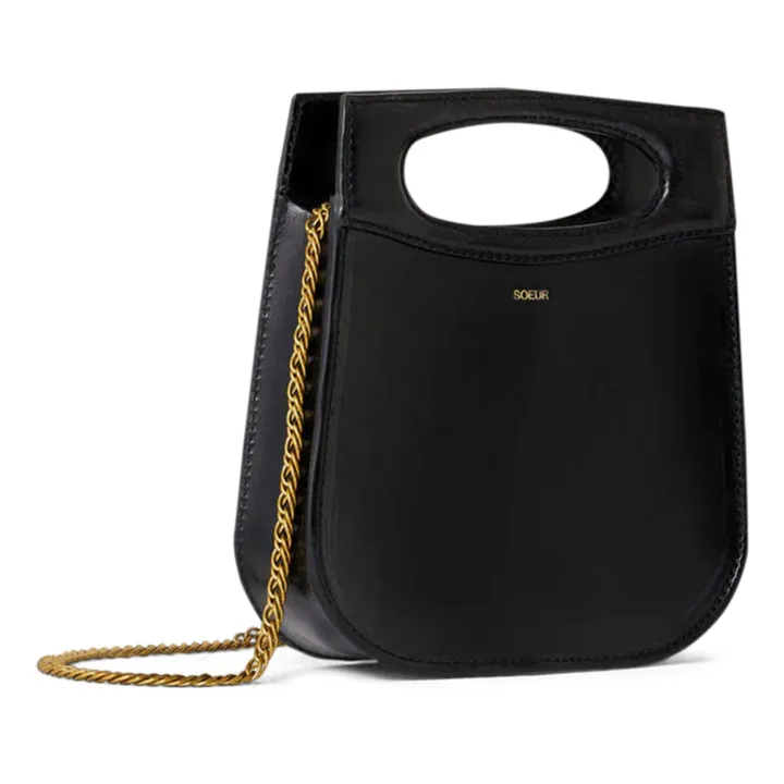 Soeur Sac Cheri Mini Cuir | Noir