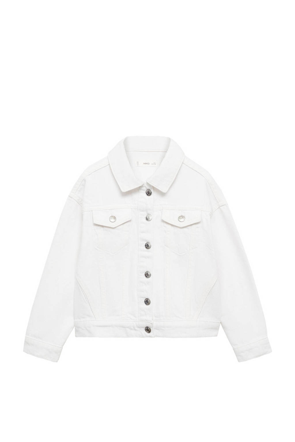 Mango Kids spijkerjas wit