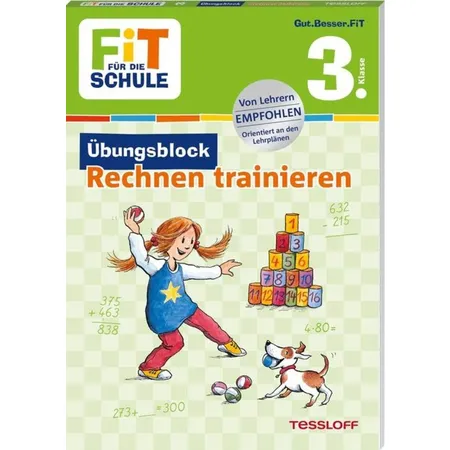 Tessloff FiT für die Schule. Übungsblock Rechnen trainieren 3. Klasse