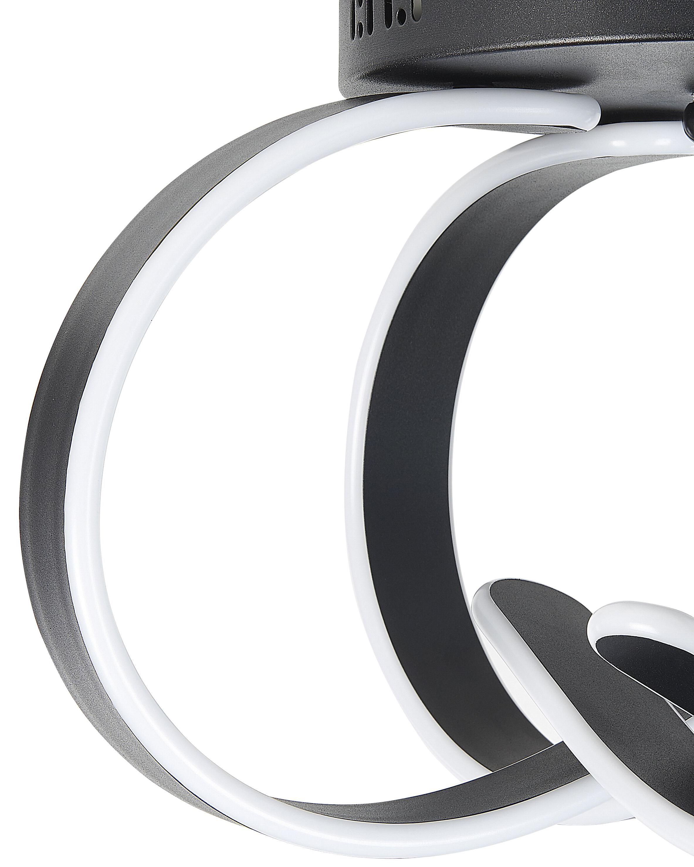 LED plafondlamp NURA Metaal Zwart