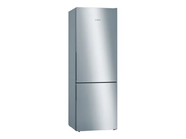 Bosch Serie | 6 KGE49AICA - Køleskab/fryser - bund-fryser - bredde: 70 cm - dybde: 65 cm - højde: 201 cm - 419 liter - Klasse C - rustfrit stål