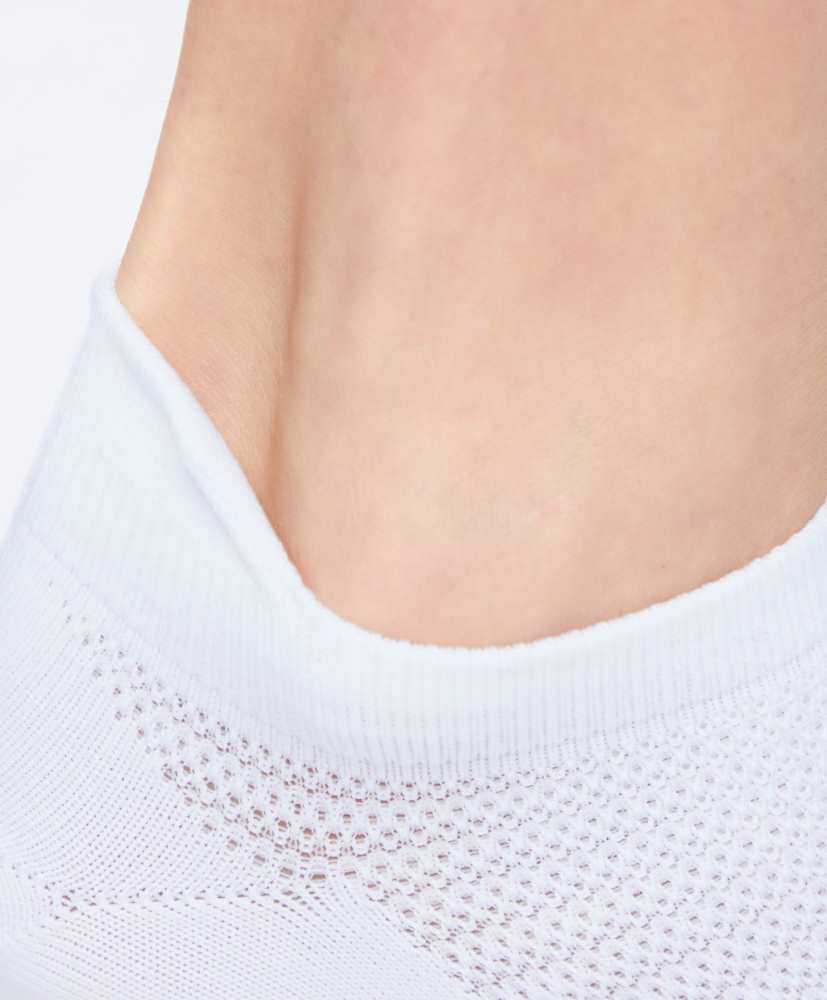 3 pares de meias esportivas de poliamida para tênis