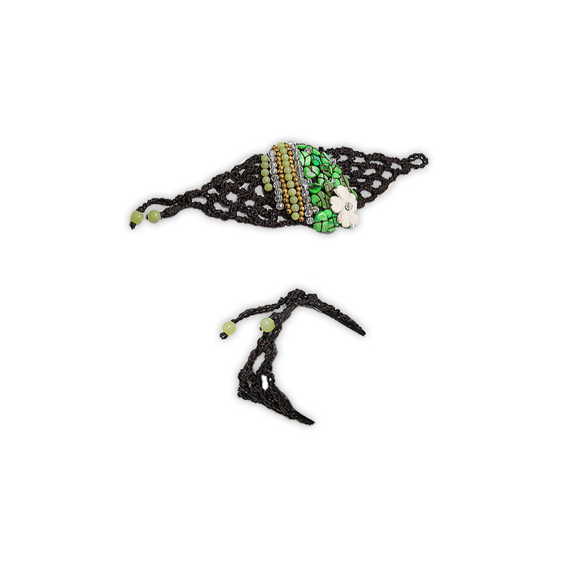 Bracelet Nacre et Jade Vert