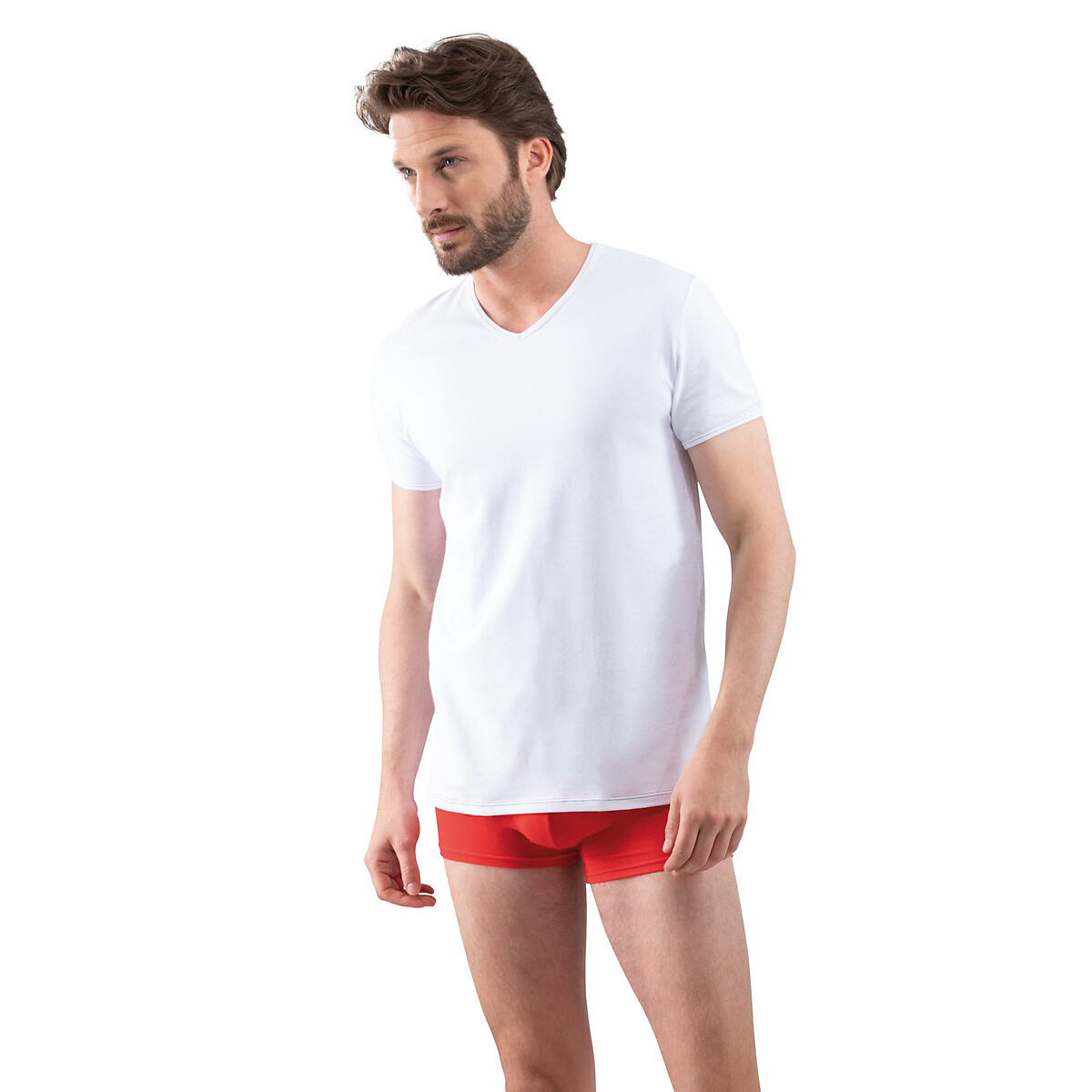 EMINENCE<br>Camiseta de manga curta com decote em V