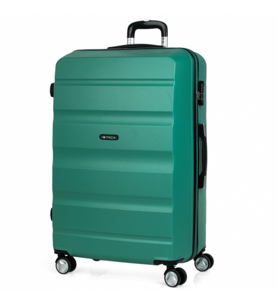 Mala rígida grande ITACA XL com 4 rodas T71670 Aquamarine - 77x48x29cm -