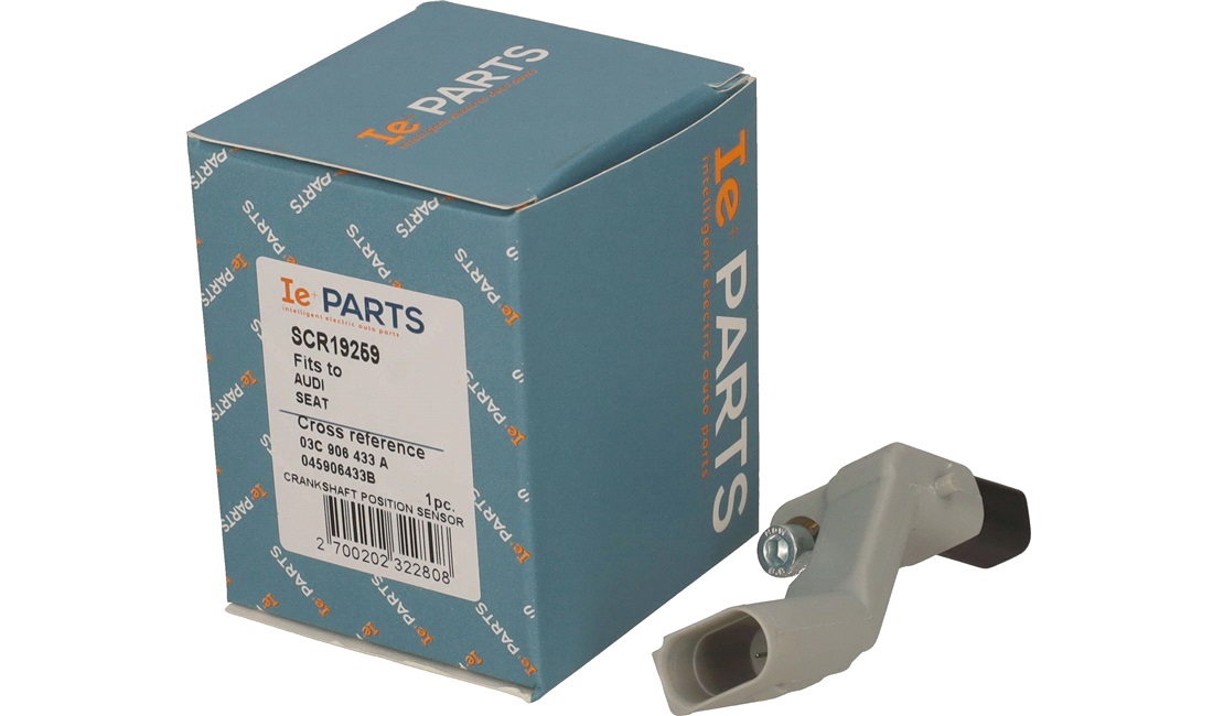 Impulsensor, krumtapaksel