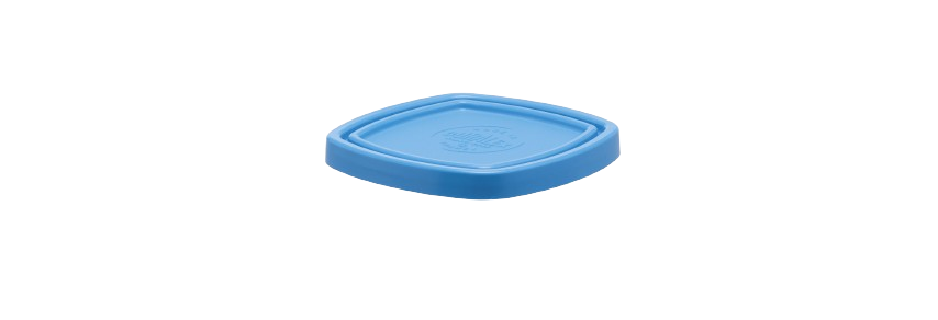 Couvercle Freshbox carré bleu - Pièce détachée