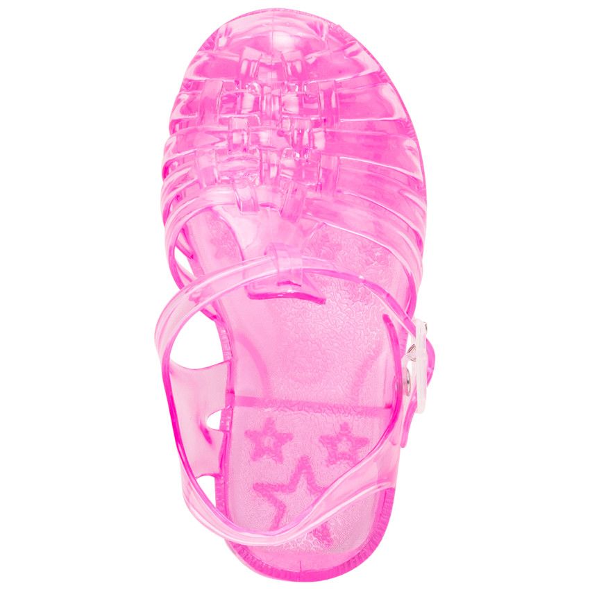 Chaussures de plage transparentes roses - Multicolore