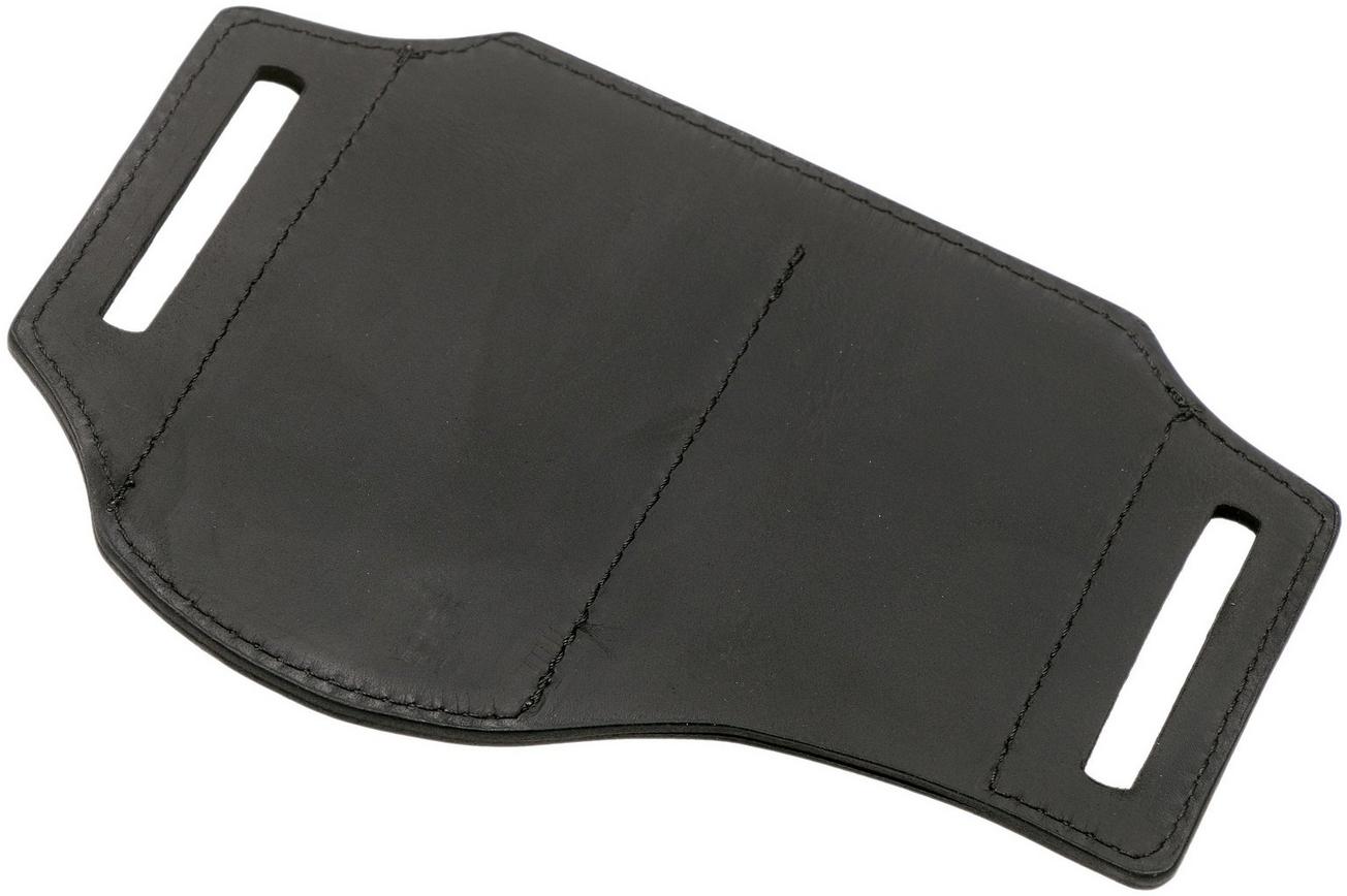 Böker ED-Three Black 09BO295 lederen holster, zwart