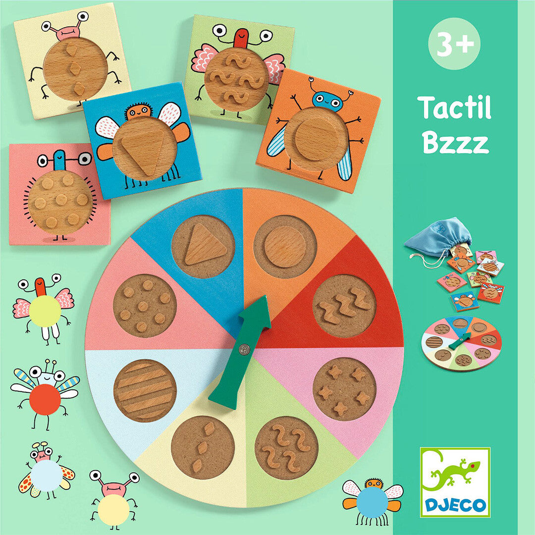 Djeco tactiel spel - tactil-bzzz