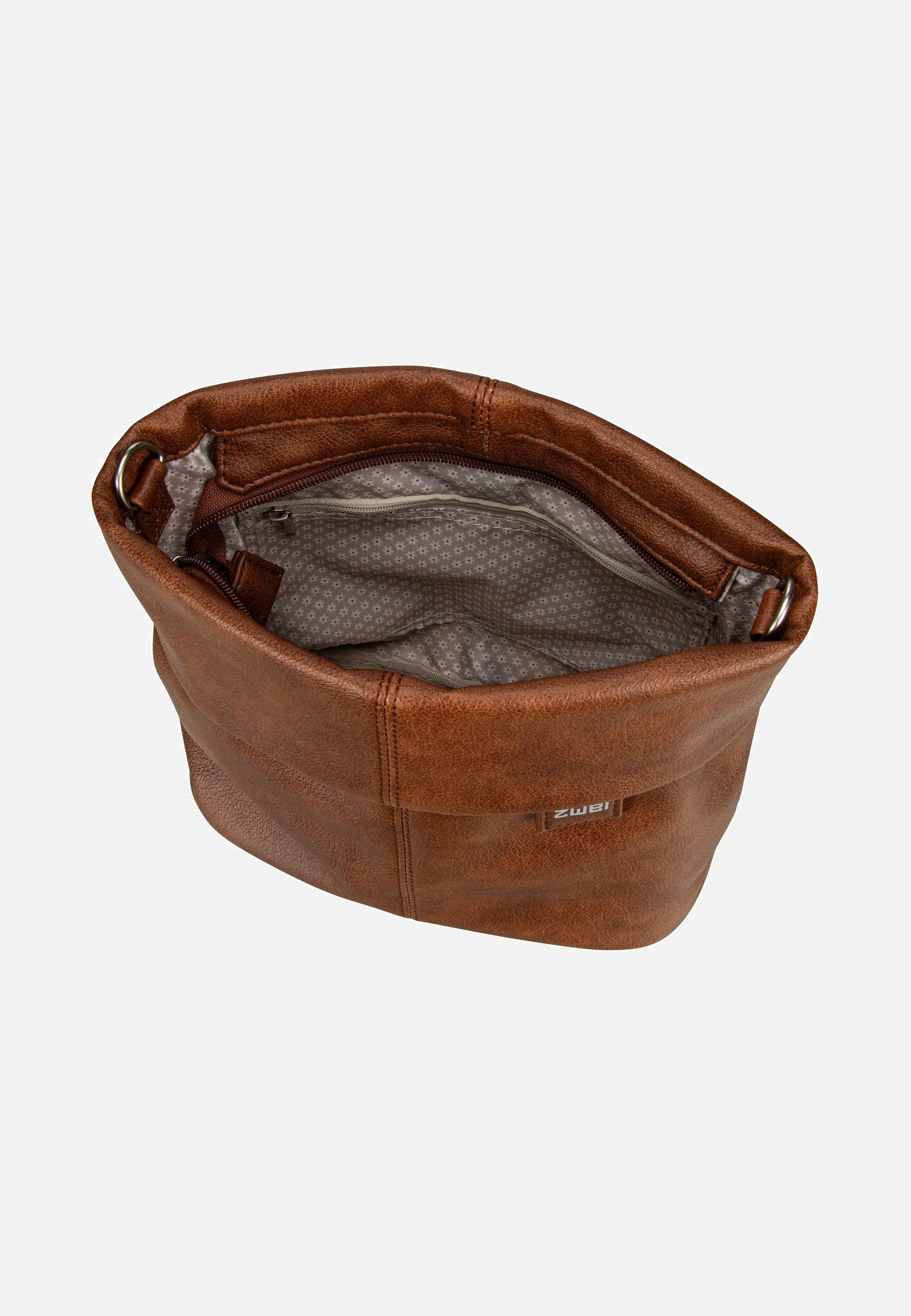 Mademoiselle M8 Cognac - Beuteltasche