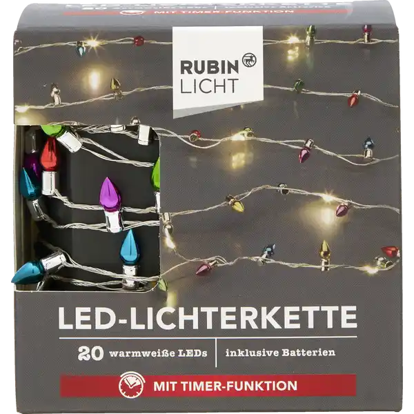 Lichterkette bunte Perlen NW-2WWC40-9