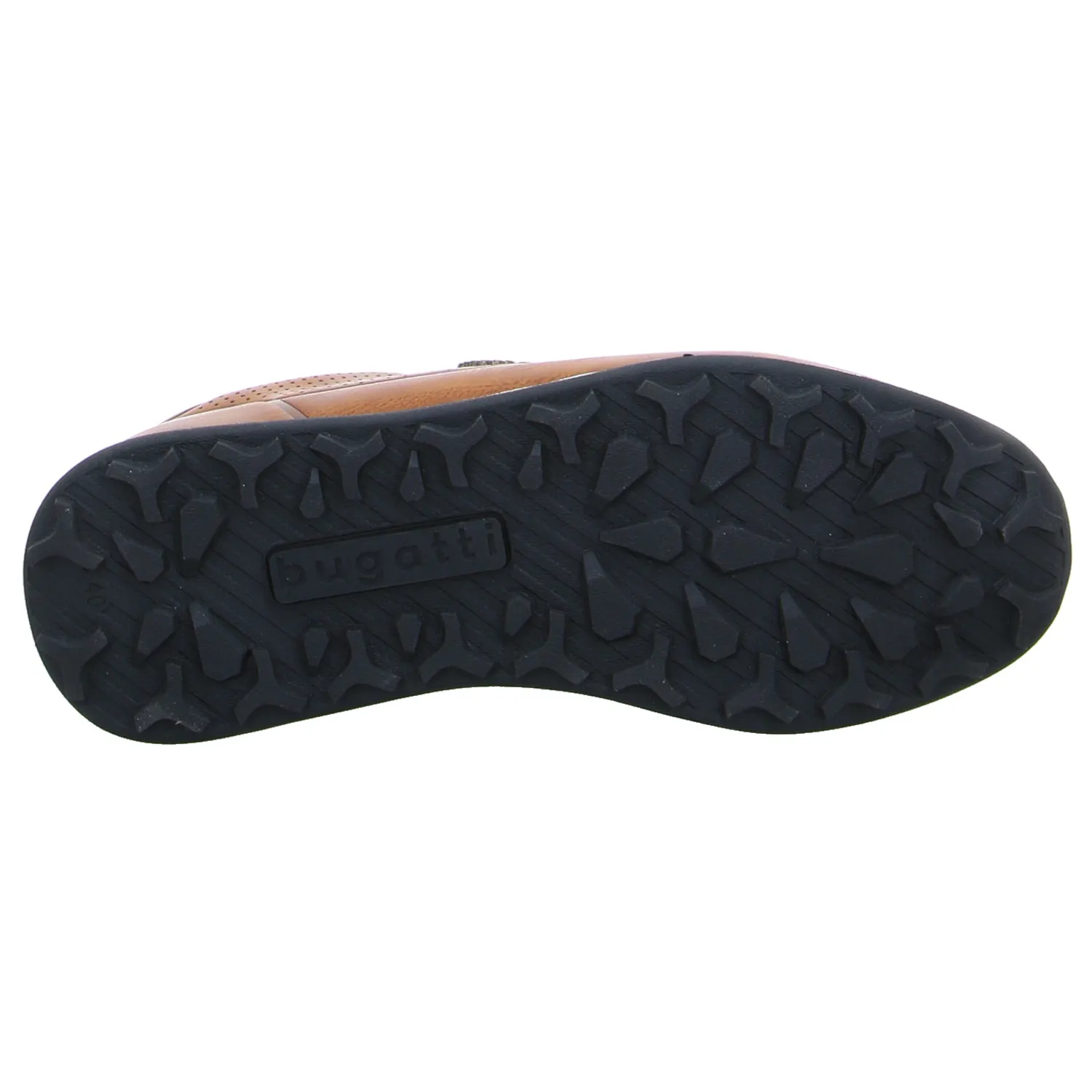 BUGATTI SHOES Halbschuhe Sneaker Cognac Lederimitat