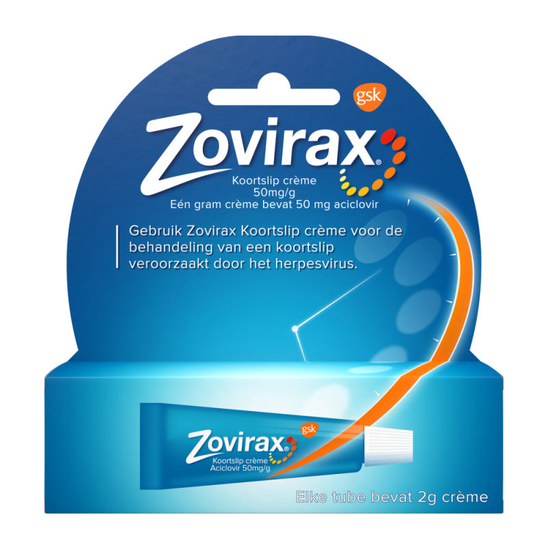 Zovirax KoortslipcrèmeTube 2 Gram