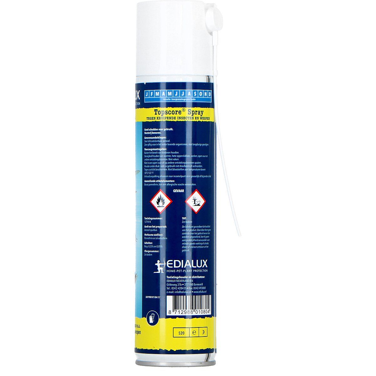 Topscore Kruipende Insecten Omgevingsspray 400  ml
