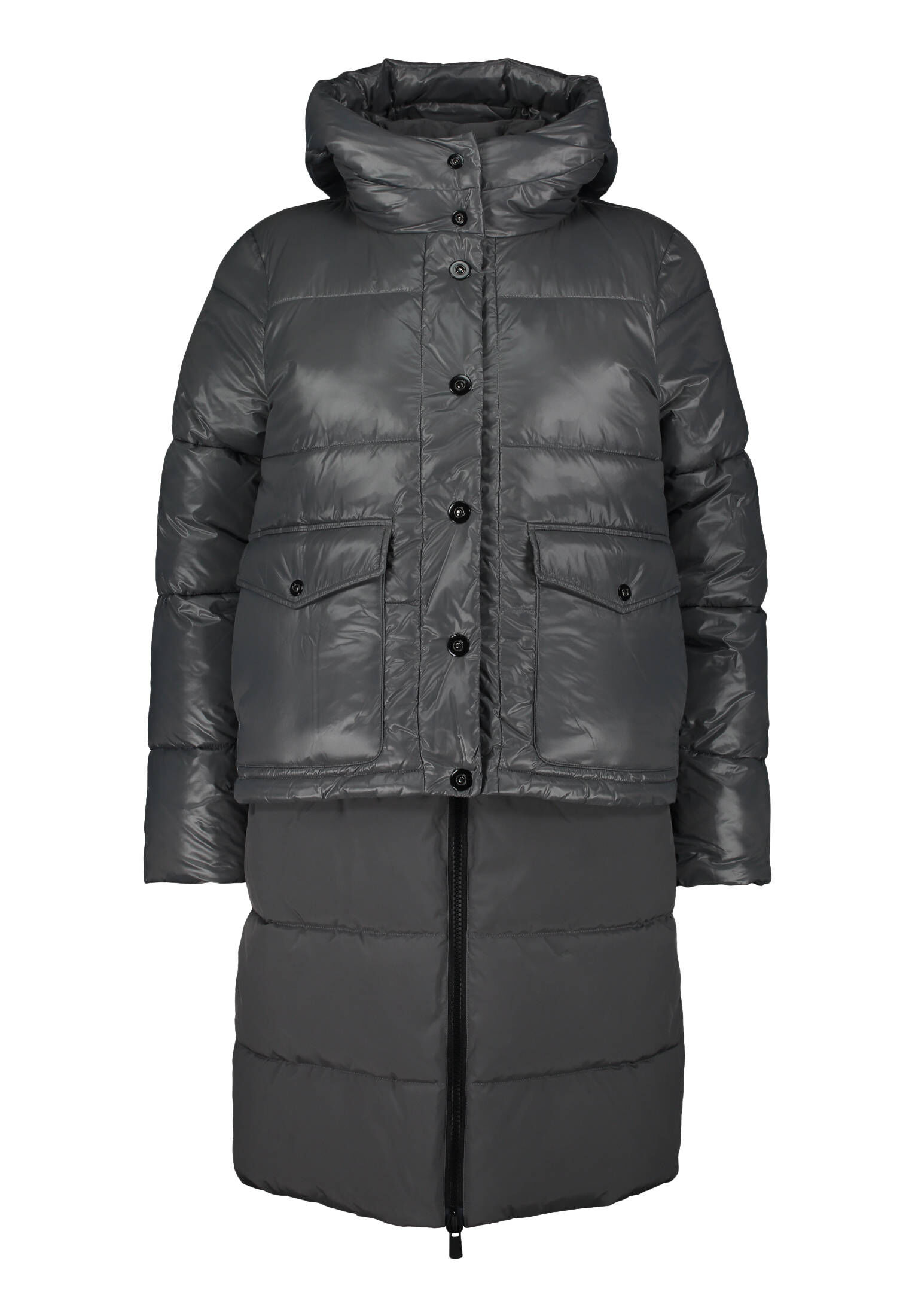 Cartoon| Damen Outdoorjacke mit Kapuze