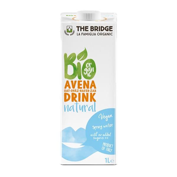 Bebida De Aveia Natural Bio - Sem Adição De Açúcares