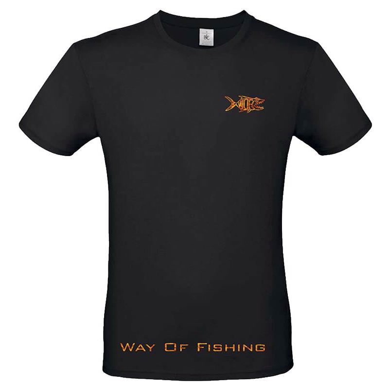 Tee Shirt Manches Courtes Homme W.O.F. Bonobo - Noir