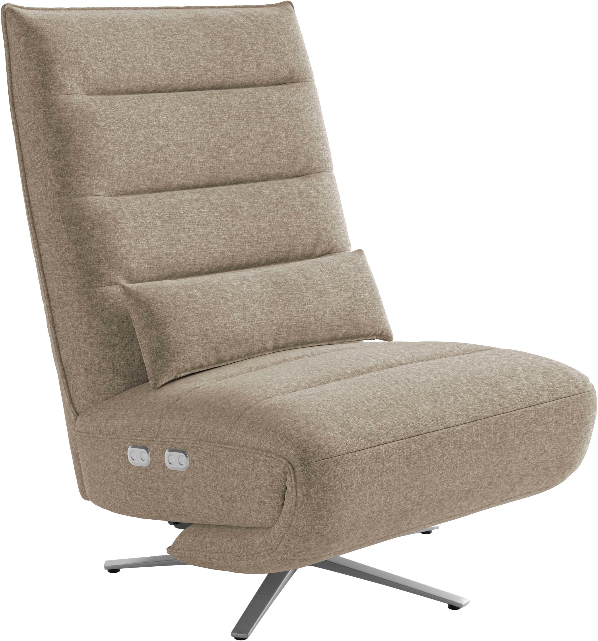 sit&more TV-Sessel »Eve« mit Herz-Waage und 2 Motoren, Bedienfelder im Sitz
