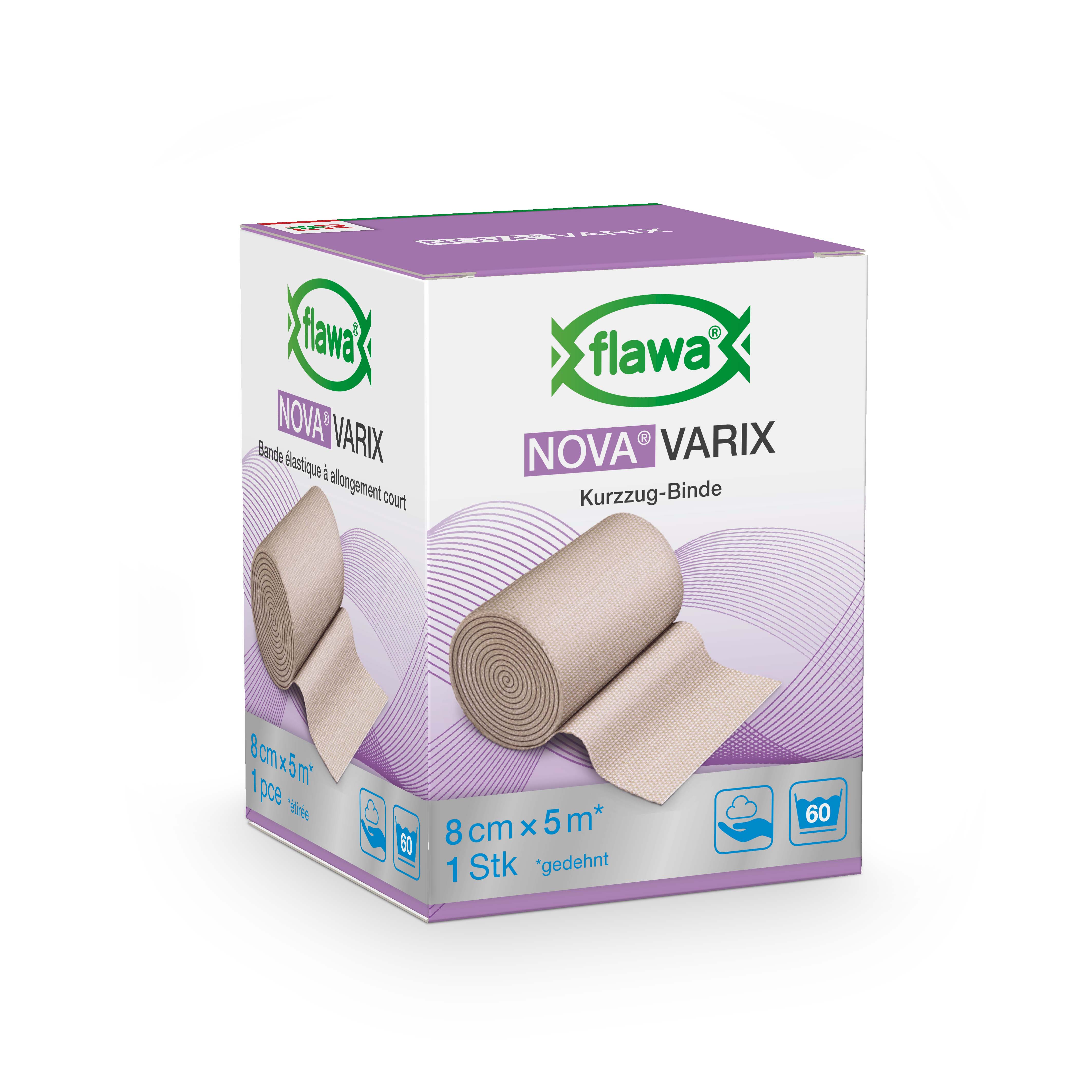 FLAWA Varix Kurzzugbinde 8cmx5m 1 Stk