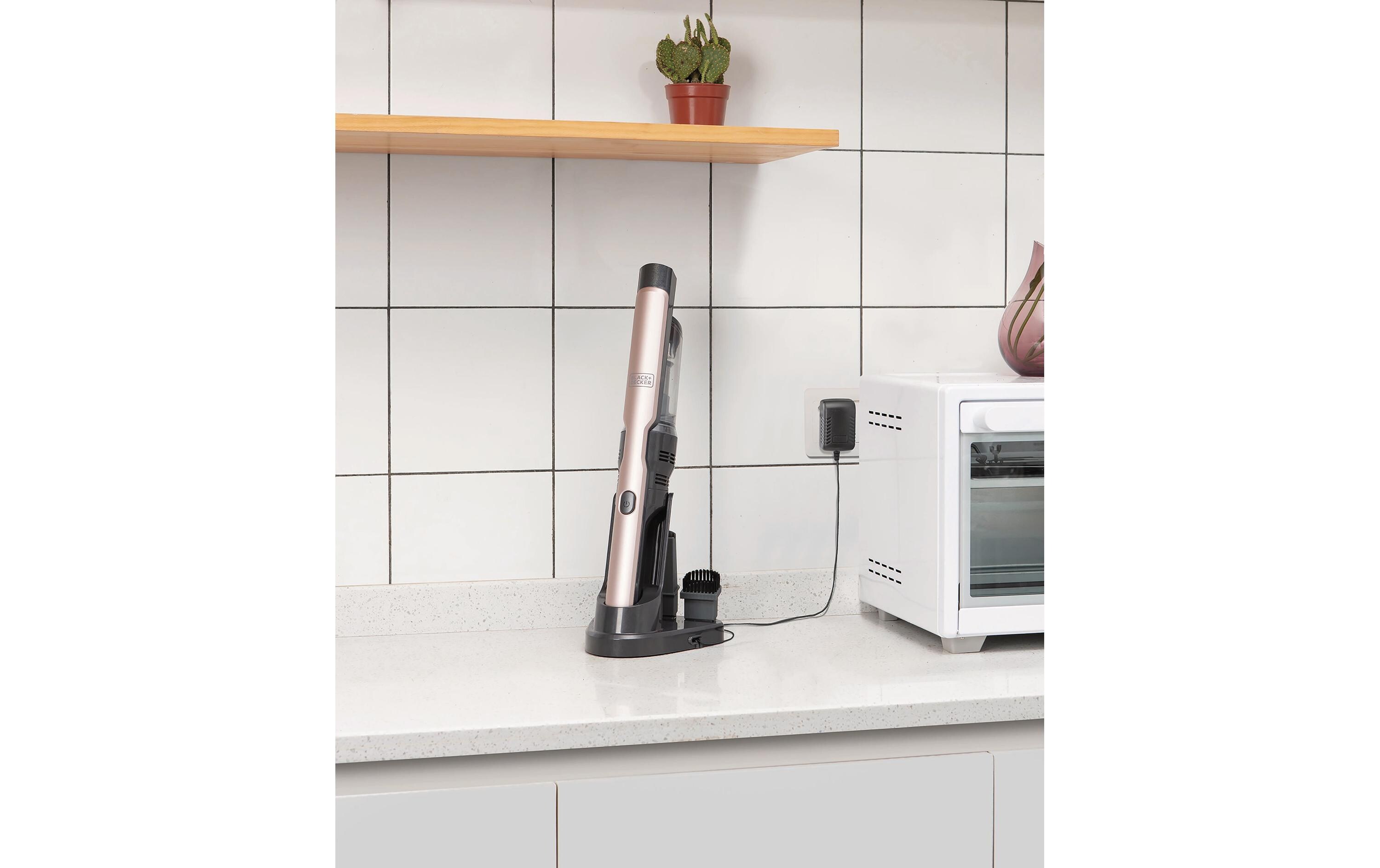 Akku-Handsauger Dustbuster RoséAkkusauger mit feiner Staubaufnahme