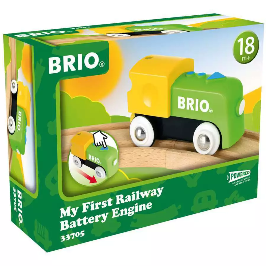 Brio Meine erste BRIO Batterielok bunt
