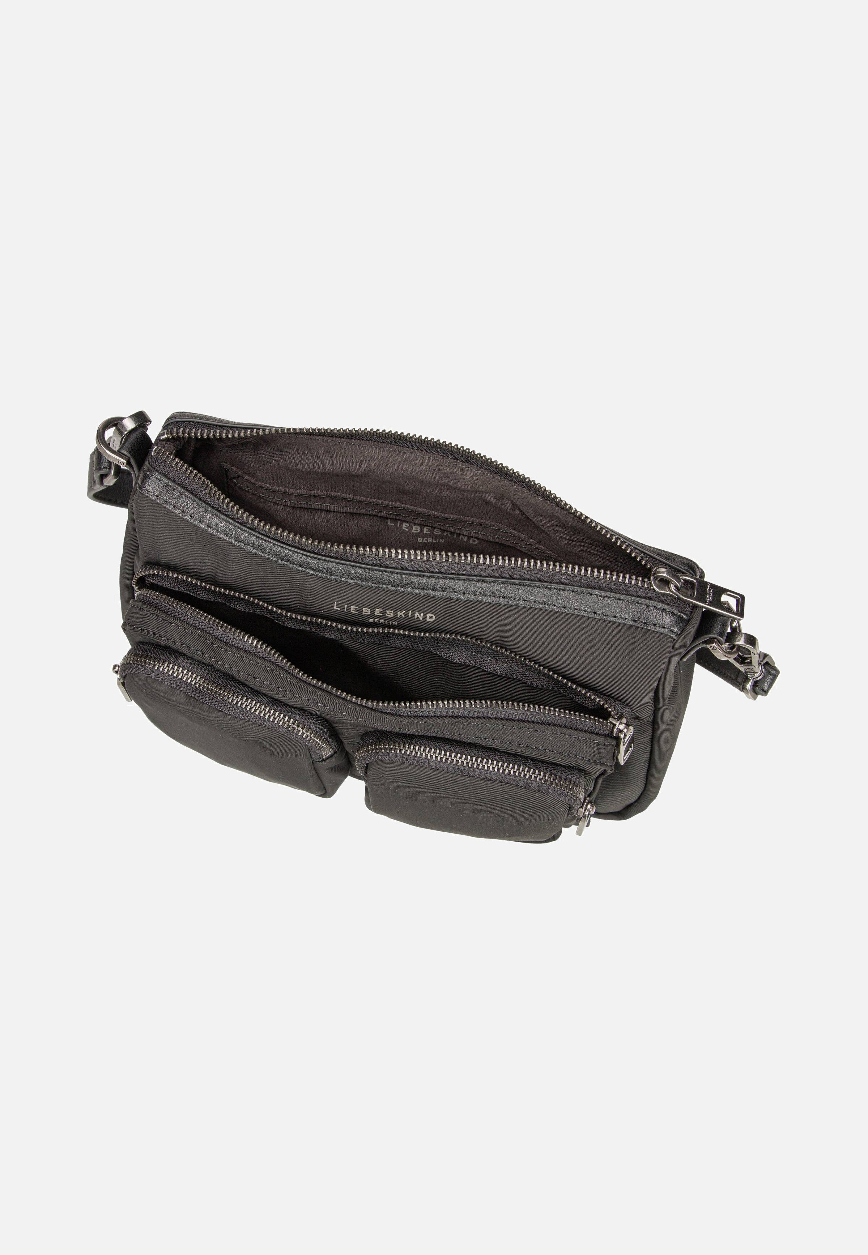 Maia S Nylon Black - Umhängetasche