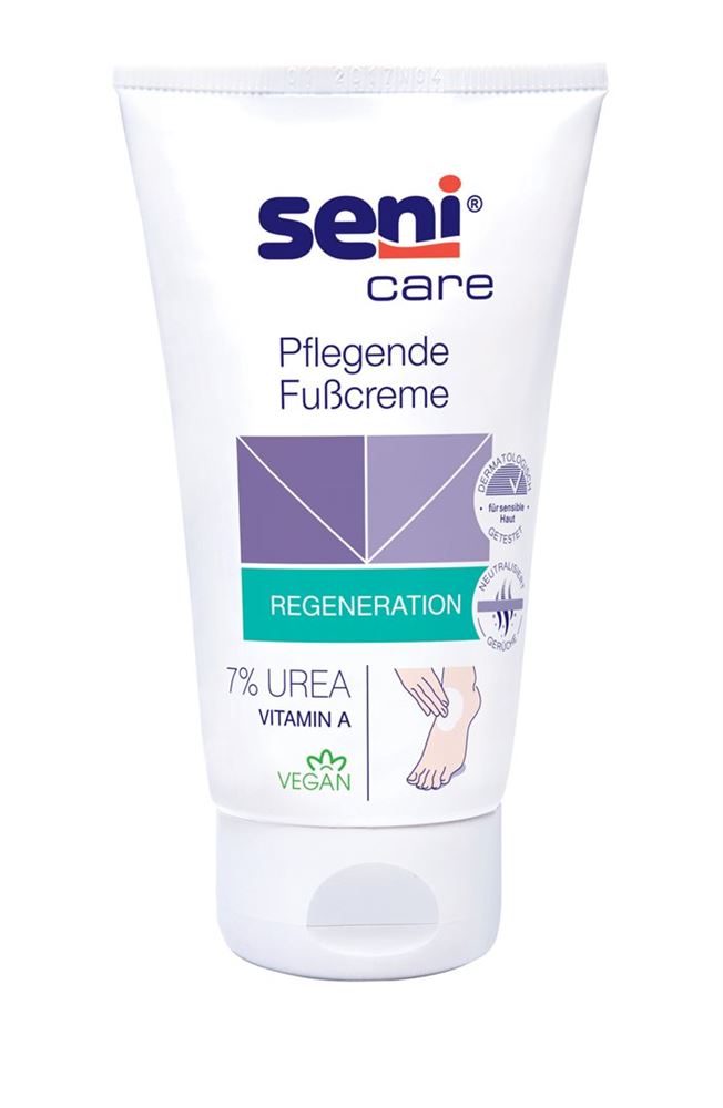 Seni Care Fusscreme<br>100 ml, Tube, Creme, pflegend 7% Urea vegan