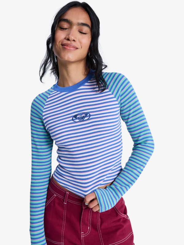Highlite Season Haut ajusté à manches longues Blanc Femme