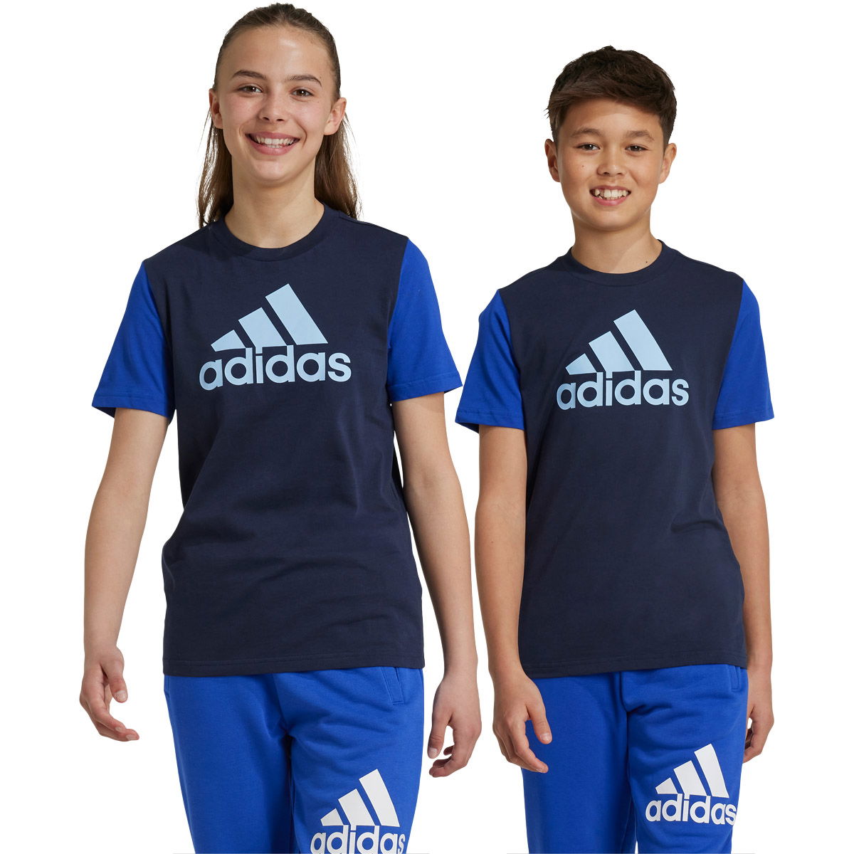 adidas Big Logo Colorblock T-shirt Børn
