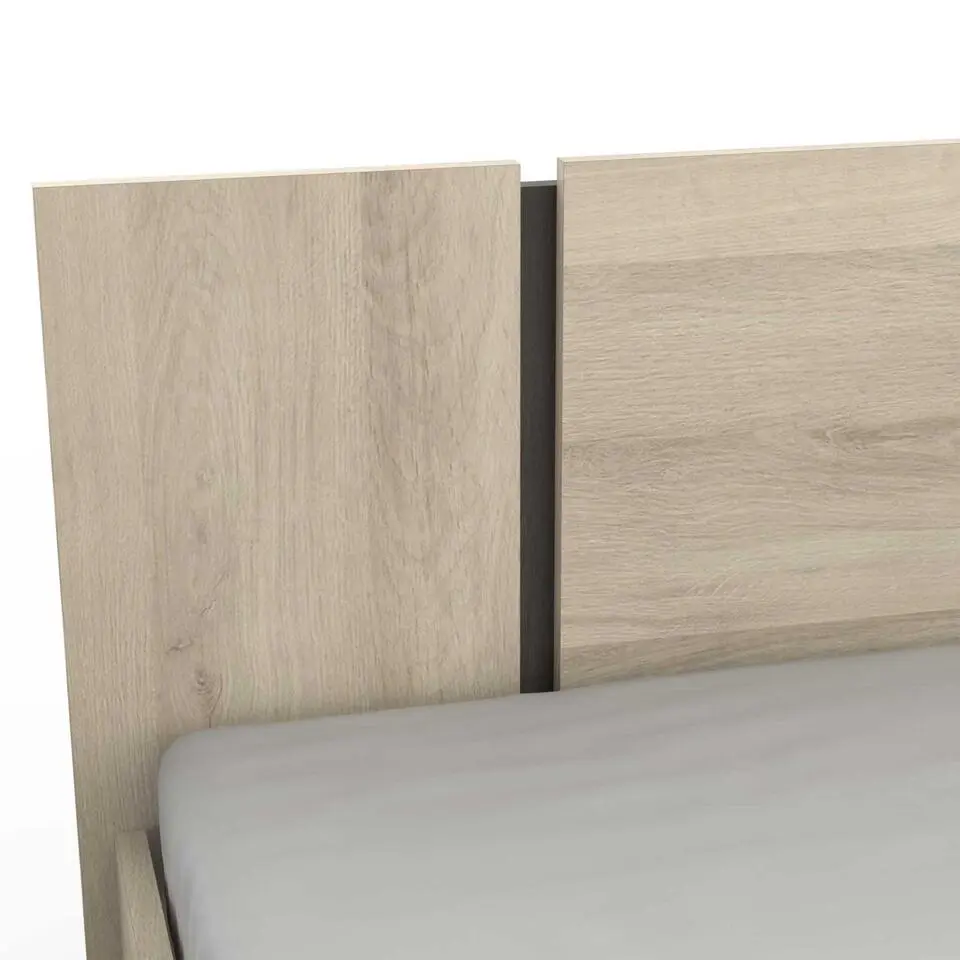 Bed Waylon 160 x 200 cm-Kronberg eik/Waterford eik