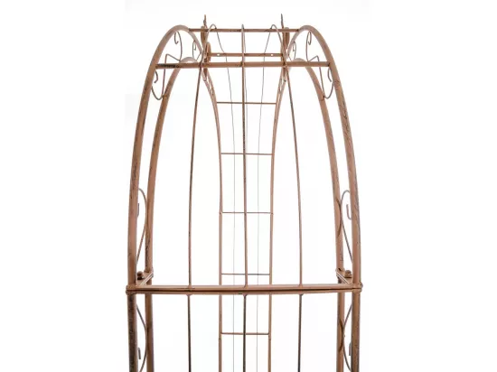 Arche à rosiers - Métal & Métal - Marron antique - Sun