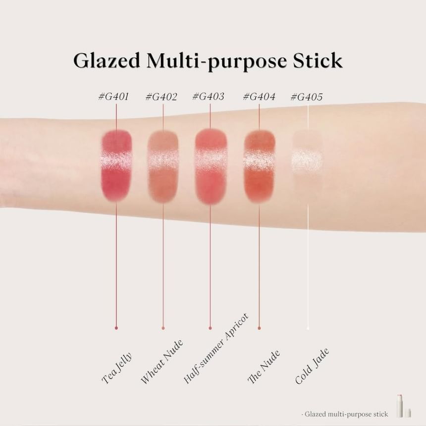 JOOCYEE - Geglazuurde multifunctionele stick - 2 kleuren