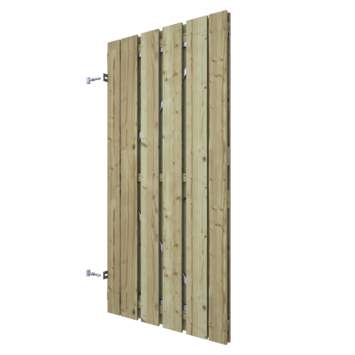 Tuindeur Grenen 90X180 cm op frame