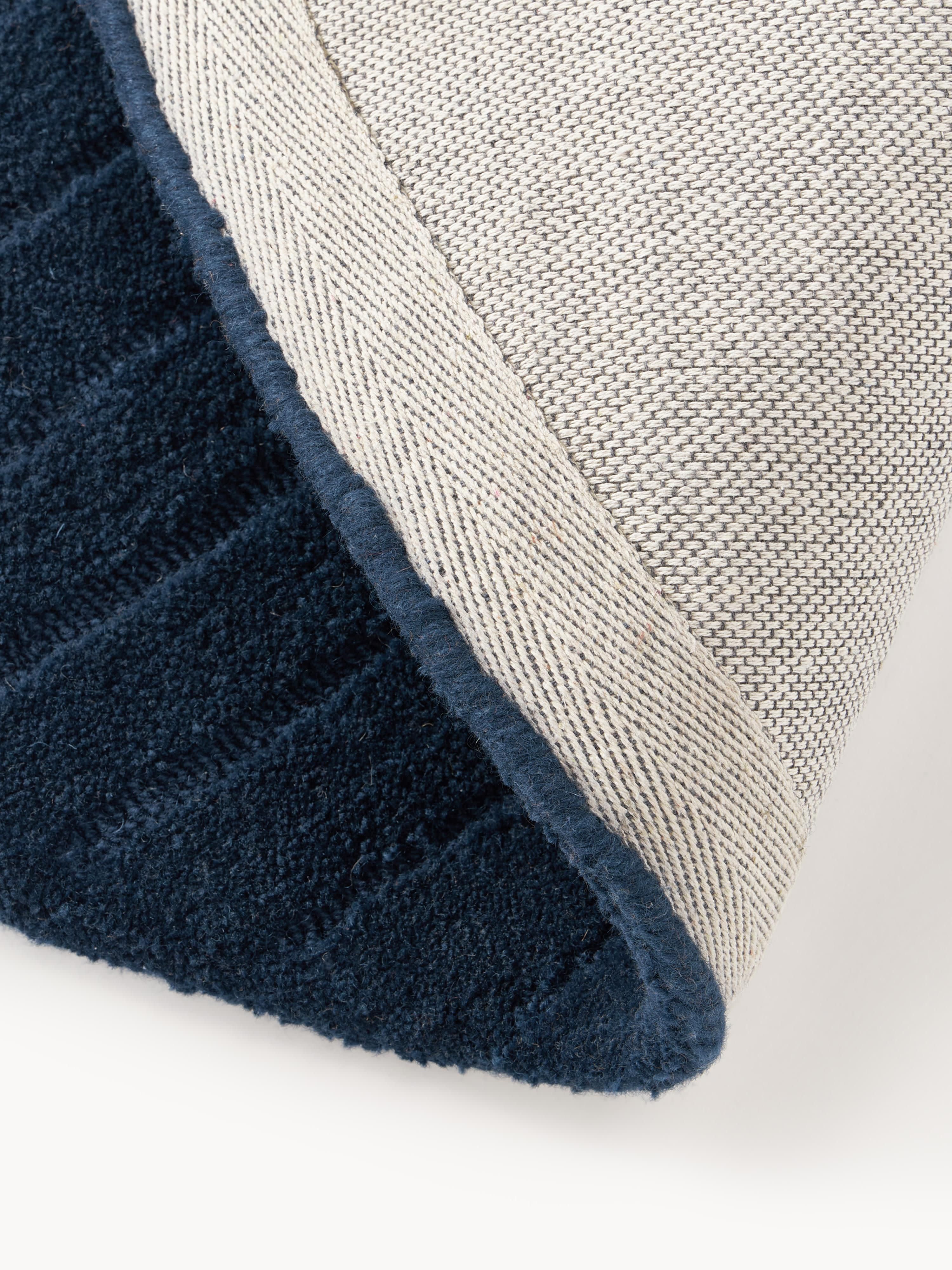 Rond wollen vloerkleed Mason, handgetuft