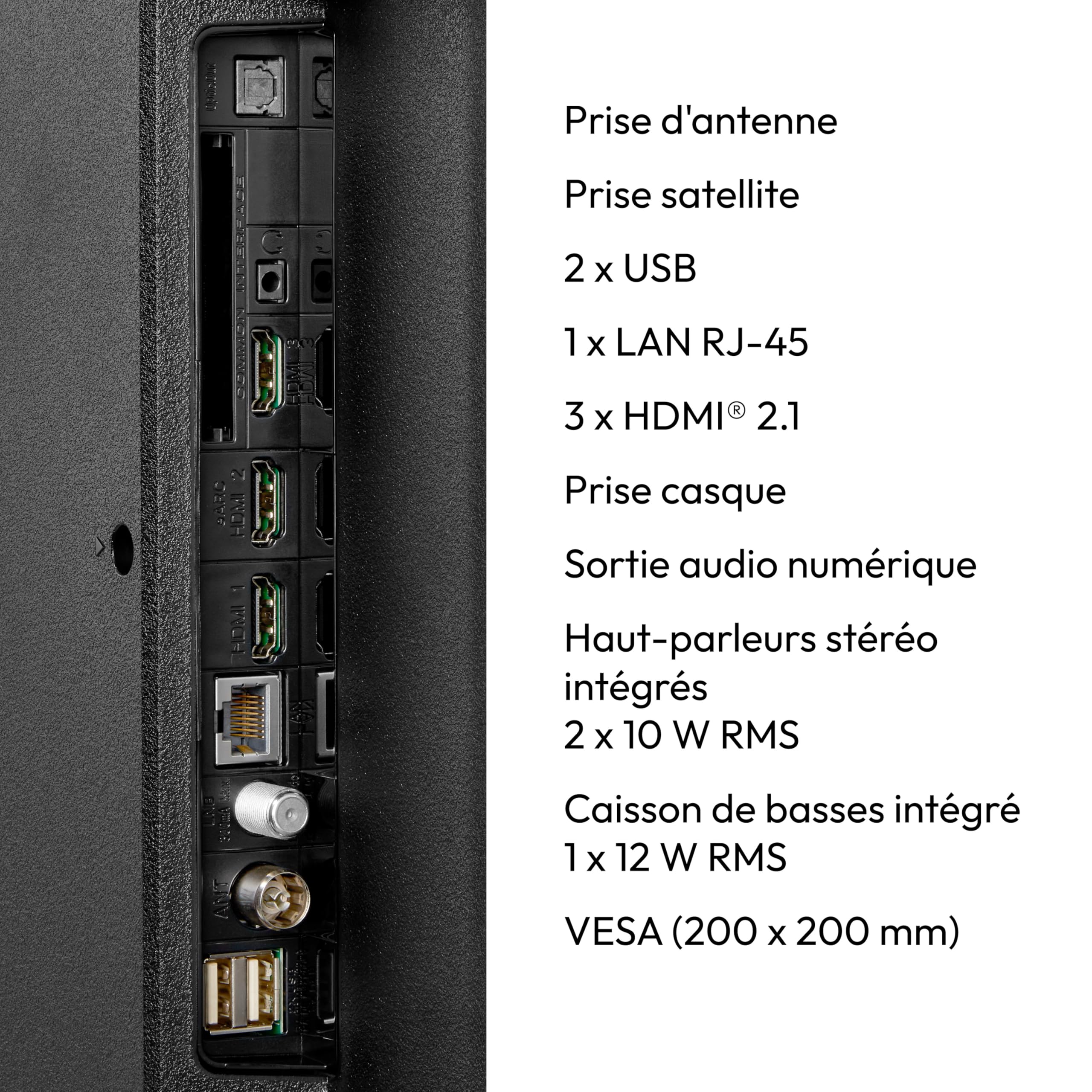 MEDION TV 50 Pouces (125,7 cm) QLED Television (Smart TV, 4K, Dolby Vision HDR, Prime Video, Disney+, Dolby Atmos, DTS X, Compatible avec Google TV, P
