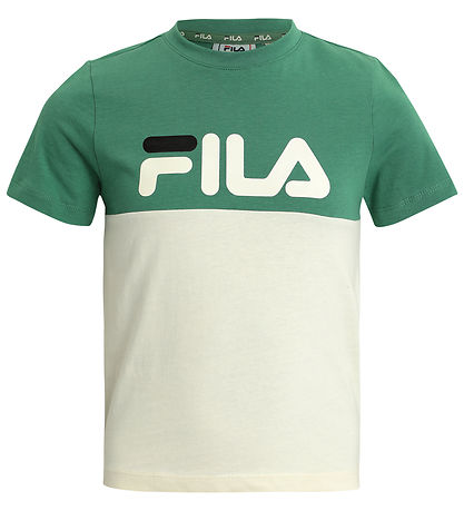 Fila T-Shirt - Lottum - Fir/Antique White