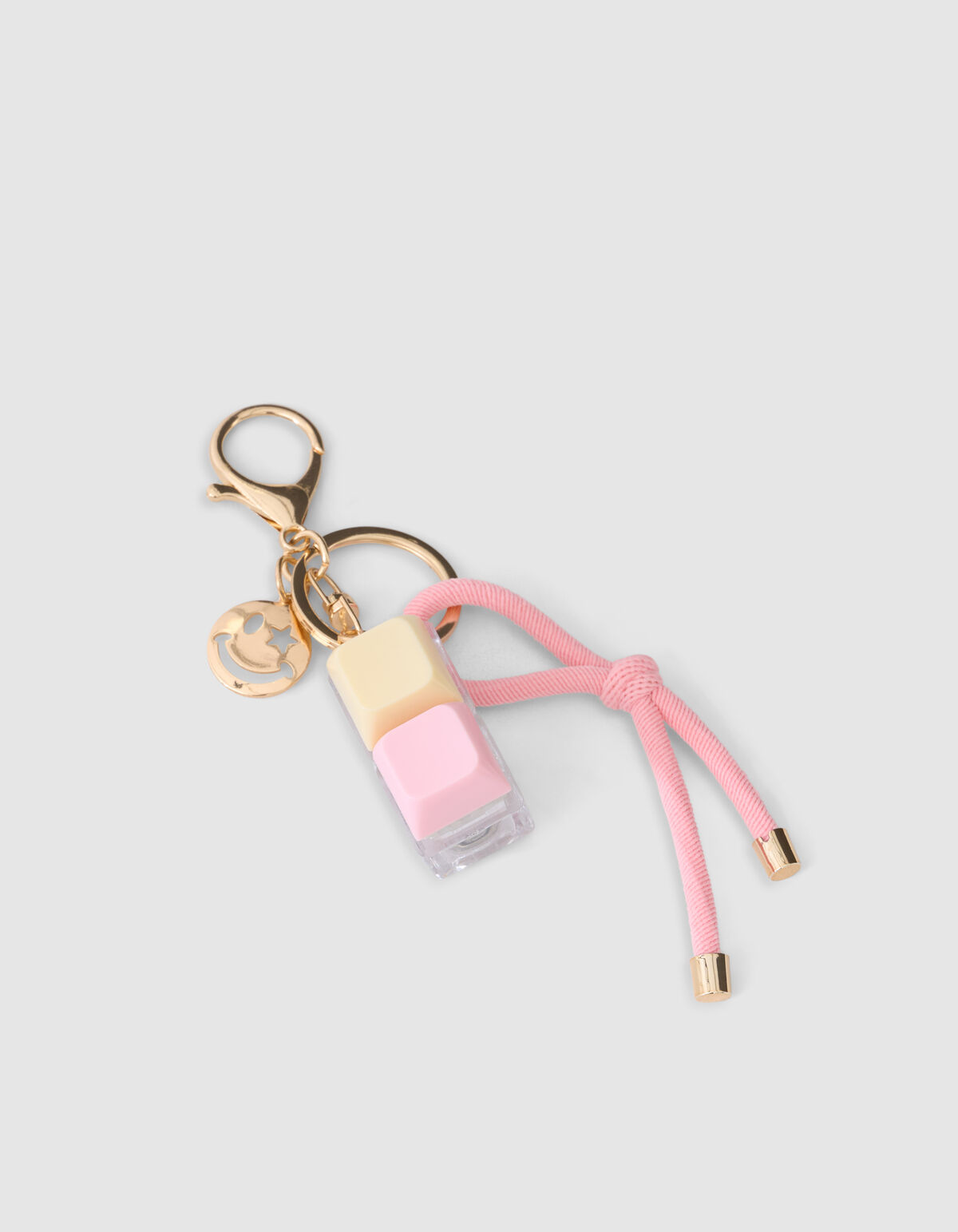 Smile Click Sleutelhanger Roze