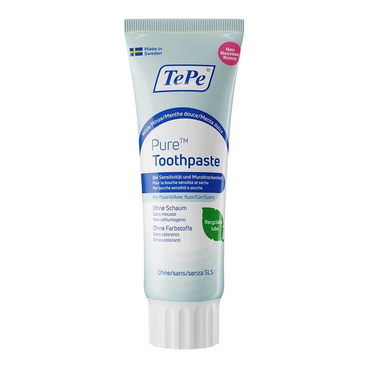Tepe Pure Toothpaste peppermint, 75 ml