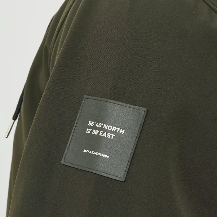 Jack & Jones Basic Hooded Softshell Jas Heren (plussize)