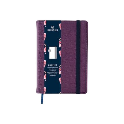 Oberthur Carmen - Carnet de notes A7 - violet